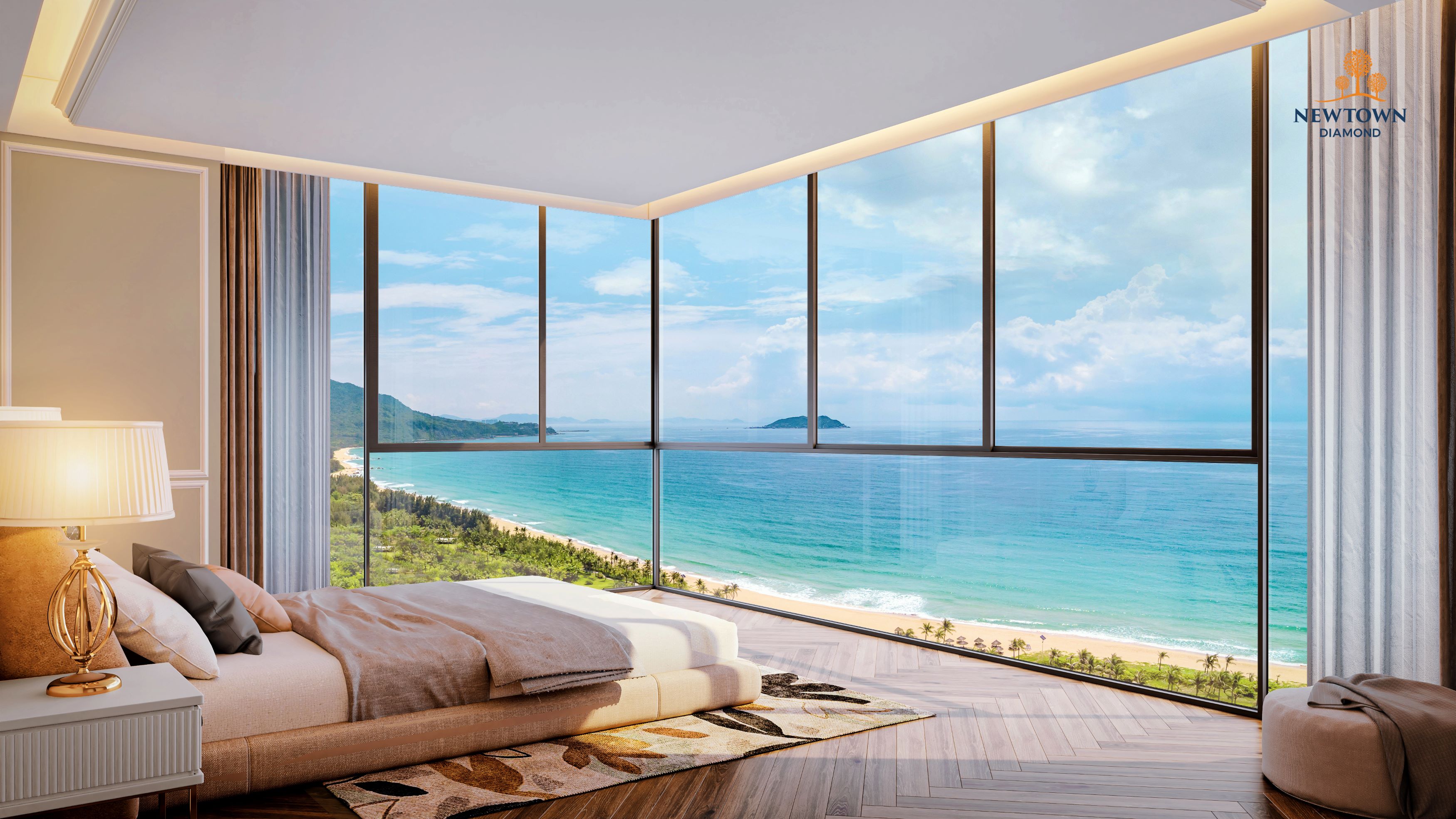 Không gian chuẩn nghỉ dưỡng với tầm nhìn tuyệt mĩ của Newtown Diamond Không gian chuẩn nghỉ dưỡng với tầm nhìn tuyệt mĩ của Newtown Diamond