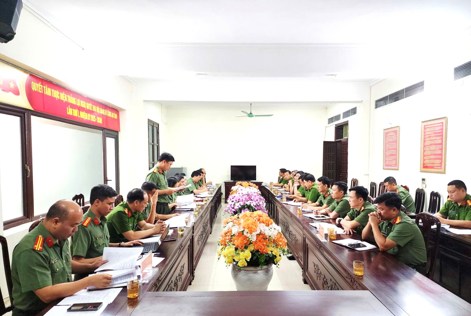 Công an Ninh Bình công bố quyết định thanh tra công tác chống buôn lậu, hàng giả
