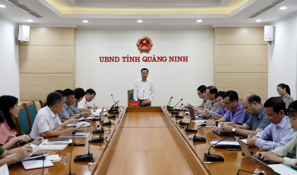 Ông Lê Văn Ánh, Phó Chủ tịch UBND tỉnh, Trưởng Ban Chỉ đạo thi hành án dân sự tỉnh Quảng Ninh chủ trì hội nghị Ông Lê Văn Ánh, Phó Chủ tịch UBND tỉnh, Trưởng Ban Chỉ đạo thi hành án dân sự tỉnh Quảng Ninh chủ trì hội nghị