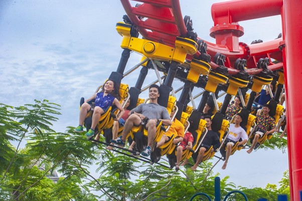 Nhu cầu vui chơi, giải tr&iacute; của du kh&aacute;ch được đ&aacute;p ứng trọn vẹn tại c&ocirc;ng vi&ecirc;n Sun World Ha Long. Ảnh: &Aacute;nh Dương