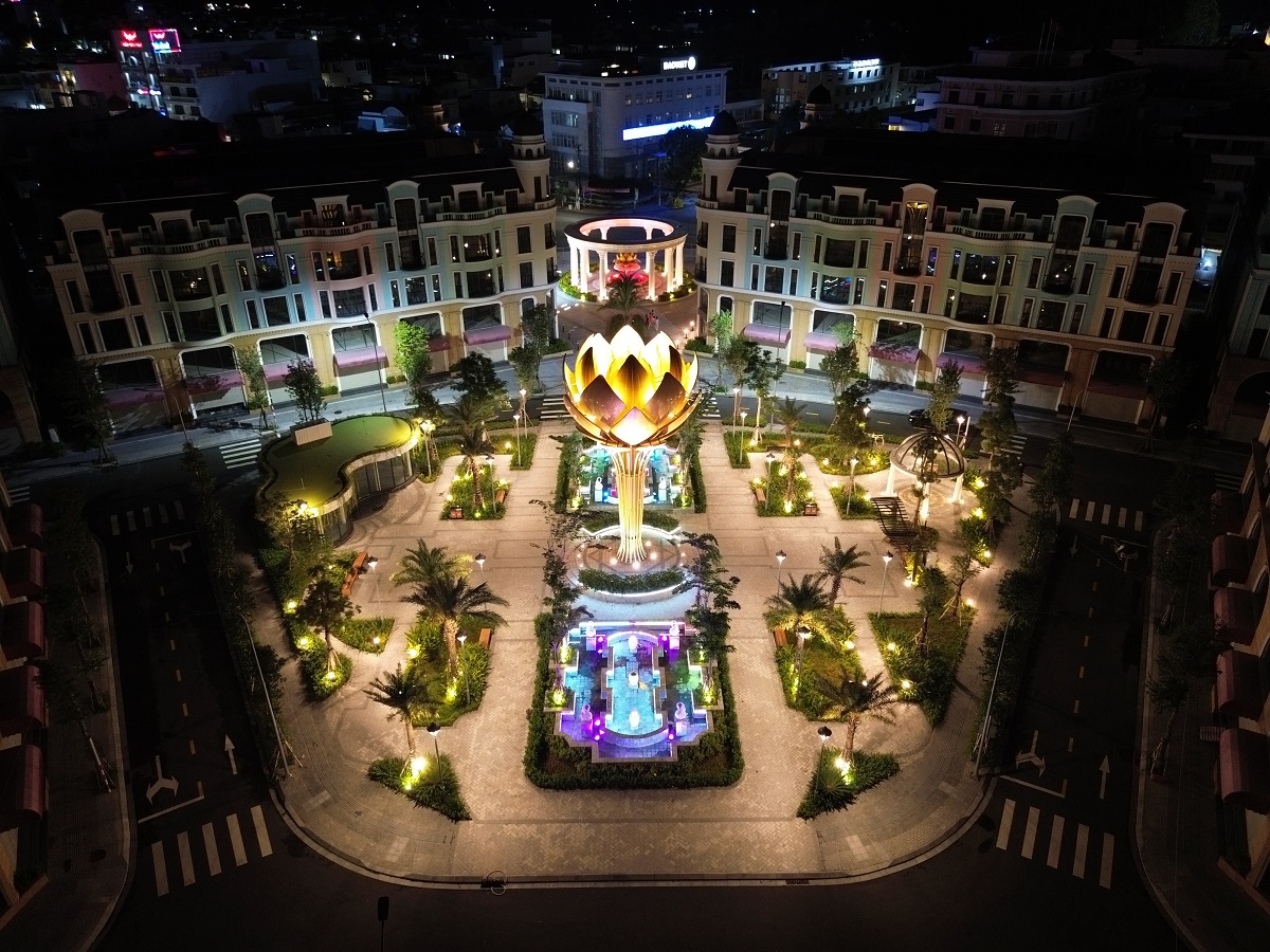 Một g&oacute;c ấn tượng của dự &aacute;n Khu phức hợp nh&agrave; ở v&agrave; thương mại dịch vụ An Giang tại Long Xuy&ecirc;n