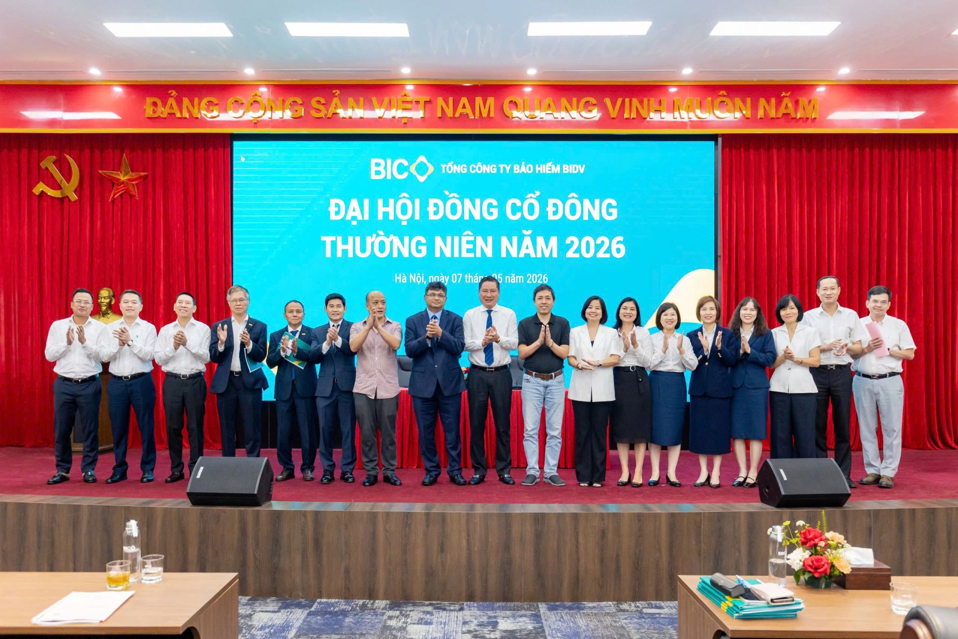 Đại hội đồng cổ đ&ocirc;ng BIC 2026 th&agrave;nh c&ocirc;ng tốt đẹp