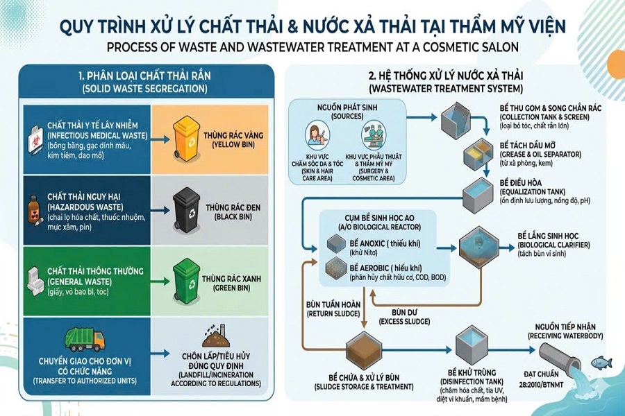 Sở Y tế tỉnh Lâm Đồng yêu cầu tăng cường kiểm soát hệ thống xử lý nước thải tại thẩm mỹ viện Sở Y tế tỉnh Lâm Đồng yêu cầu tăng cường kiểm soát hệ thống xử lý nước thải tại thẩm mỹ viện