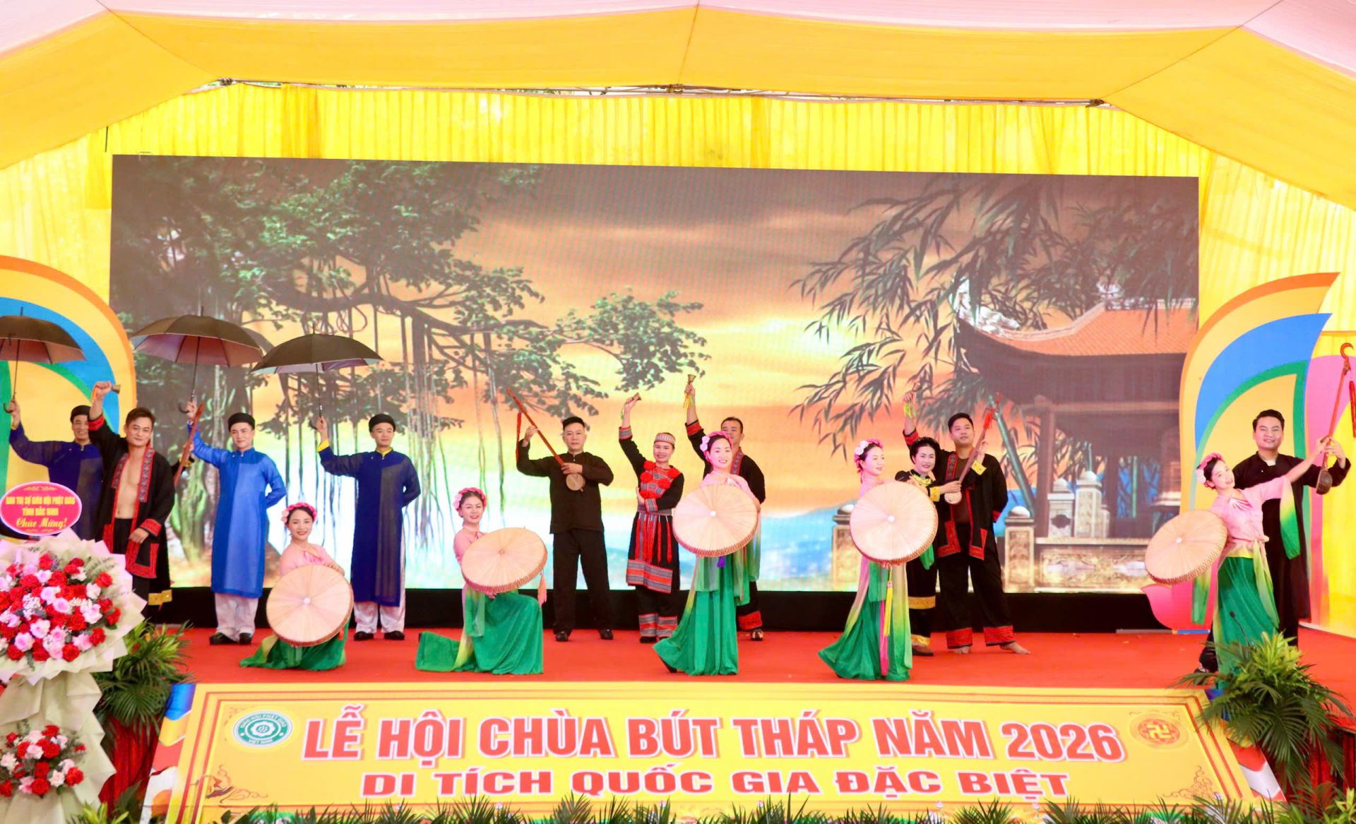 Khai hội chùa Bút Tháp năm 2026