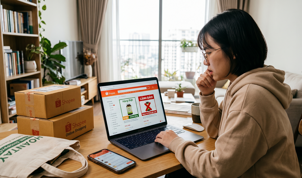 Mua hàng online: Người tiêu dùng cần làm gì khi phát hiện hàng giả?