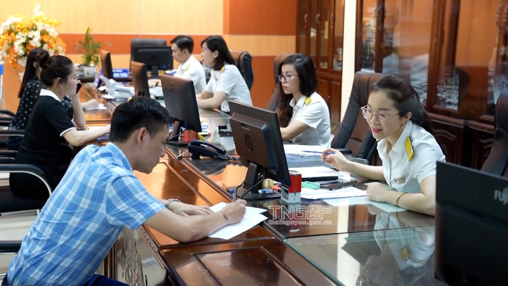 Thuế tỉnh Thái Nguyên: Tỷ lệ nộp tờ khai, thông báo tài khoản ngân hàng, ví điện tử đạt 98%