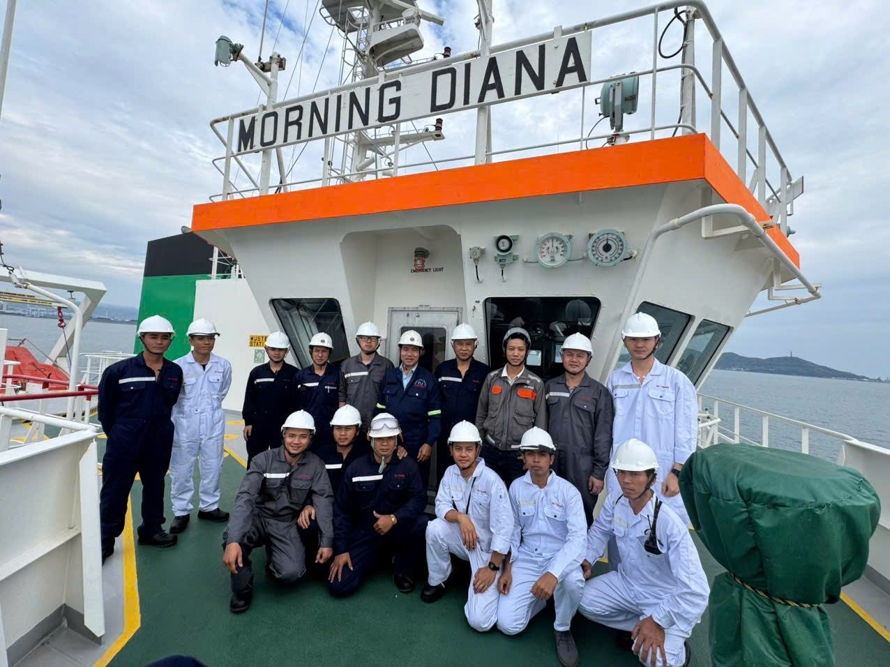 Sau khi được tiếp nhận, t&agrave;u Morning Diana được đưa v&agrave;o khai th&aacute;c tại thị trường ch&acirc;u &Aacute;