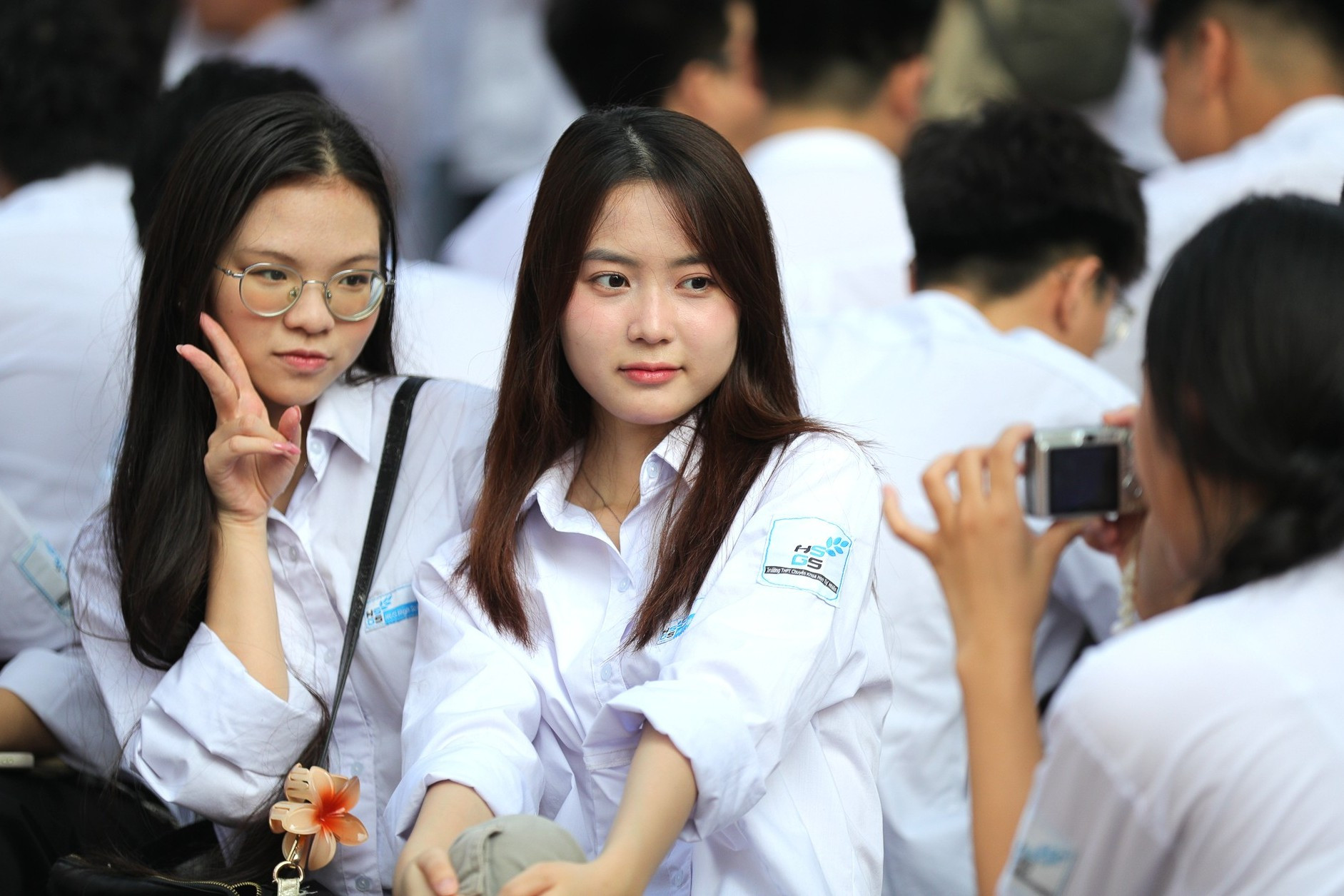 Học sinh Trường THPT Chuy&ecirc;n Khoa học Tự nhi&ecirc;n thuộc ĐH Quốc gia H&agrave; Nội.