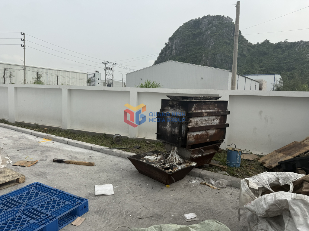 Quảng Ninh: Đốt chất thải trái quy định, doanh nghiệp đối mặt với mức phạt hơn 300 triệu đồng