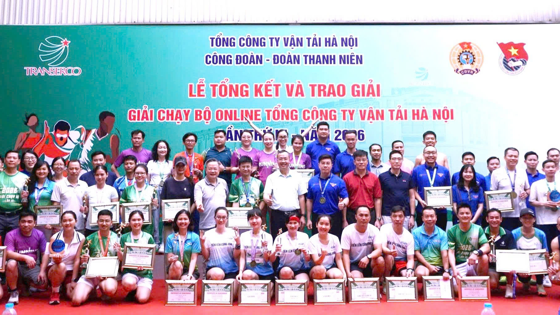 Giải chạy bộ Online Transerco lần thứ III - năm 2026 g&oacute;p phần lan tỏa tinh thần r&egrave;n luyện thể thao, n&acirc;ng cao sức khỏe v&agrave; tăng cường sự gắn kết giữa c&aacute;n bộ, người lao động trong to&agrave;n Tổng c&ocirc;ng ty