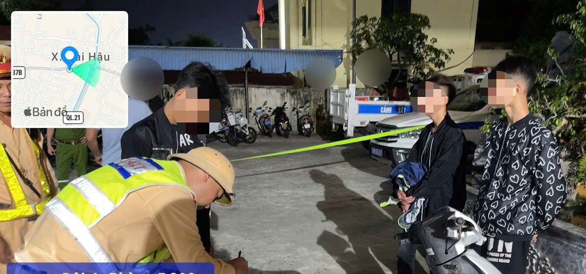 ph&aacute;t hiện lập bi&ecirc;n bản phạt v&agrave; tạm giữ nhiều phương tiện vi phạm
