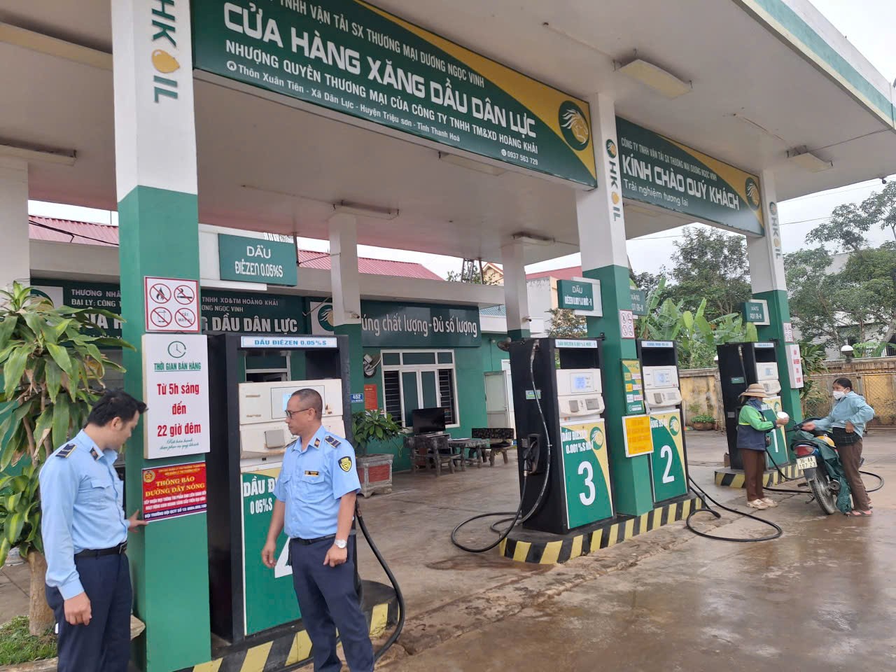 Lực lượng Quản lý thị trường tỉnh Thanh Hóa công bố đường dây nóng, giám sát đảm bảo cung ứng xăng dầu