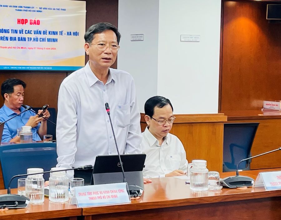 &Ocirc;ng Trần Quang Th&aacute;i - Ph&oacute; Gi&aacute;m đốc Trung t&acirc;m Phục vụ h&agrave;nh ch&iacute;nh c&ocirc;ng TP.HCM