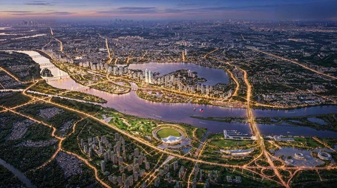 Hà Nội dự kiến phát triển du thuyền đêm trên sông Hồng, kết nối cầu Long Biên với bãi giữa