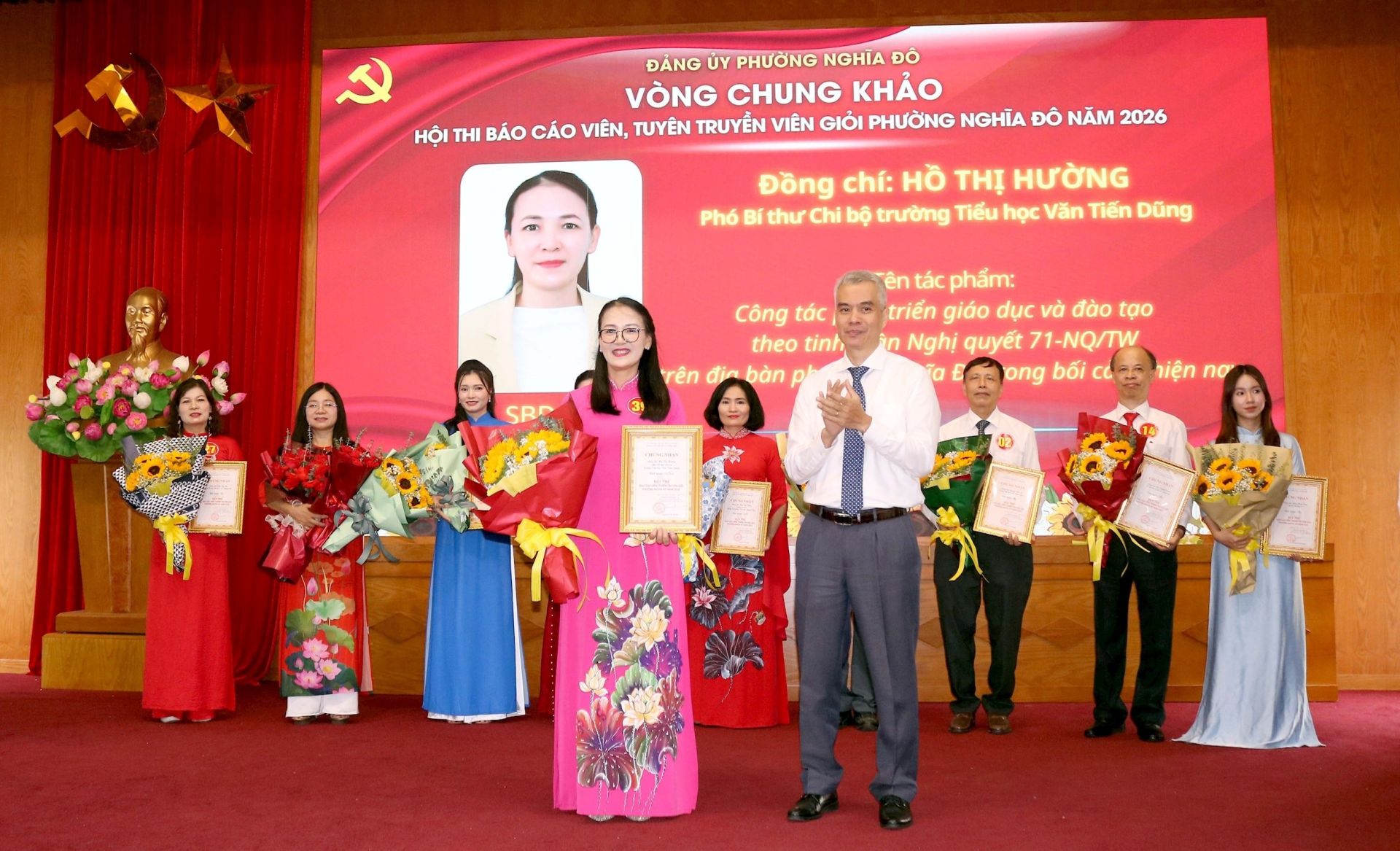 Hà Nội: Phường Nghĩa Đô nâng cao chất lượng công tác tuyên truyền qua hội thi báo cáo viên giỏi năm 2026
