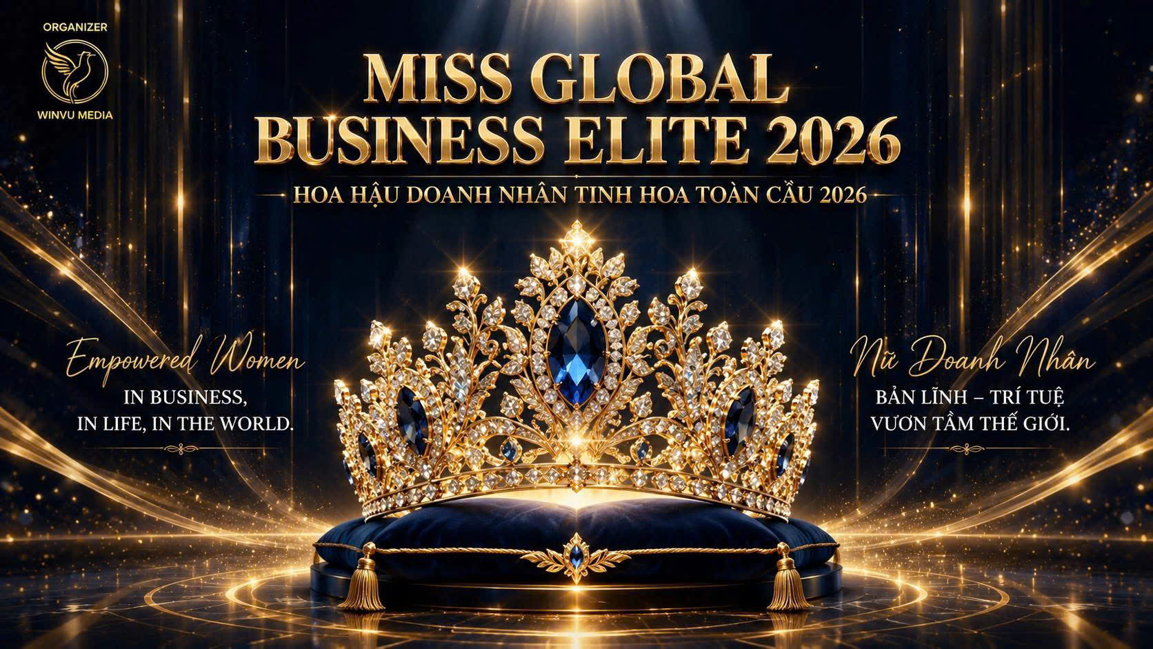 Winvu Media tiếp tục khởi động Miss Global Business Elite 2026 – Hành trình nhan sắc mang tầm quốc tế