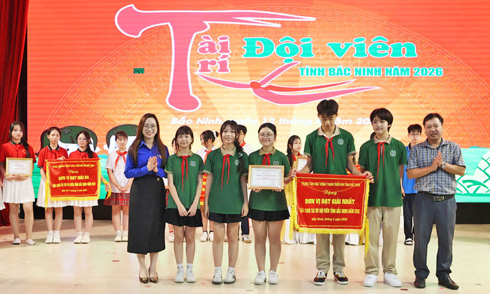 Bắc Ninh: Sôi nổi Sân chơi Tài - Trí đội viên năm 2026