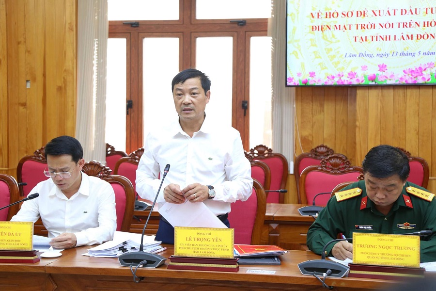Ủy viên Ban Thường vụ Tỉnh ủy, Phó Chủ tịch Thường trực UBND tỉnh Lâm Đồng Lê Trọng Yên chủ trì buổi làm việc với Công ty Cổ phần Apollo Oil Ủy viên Ban Thường vụ Tỉnh ủy, Phó Chủ tịch Thường trực UBND tỉnh Lâm Đồng Lê Trọng Yên chủ trì buổi làm việc với Công ty Cổ phần Apollo Oil
