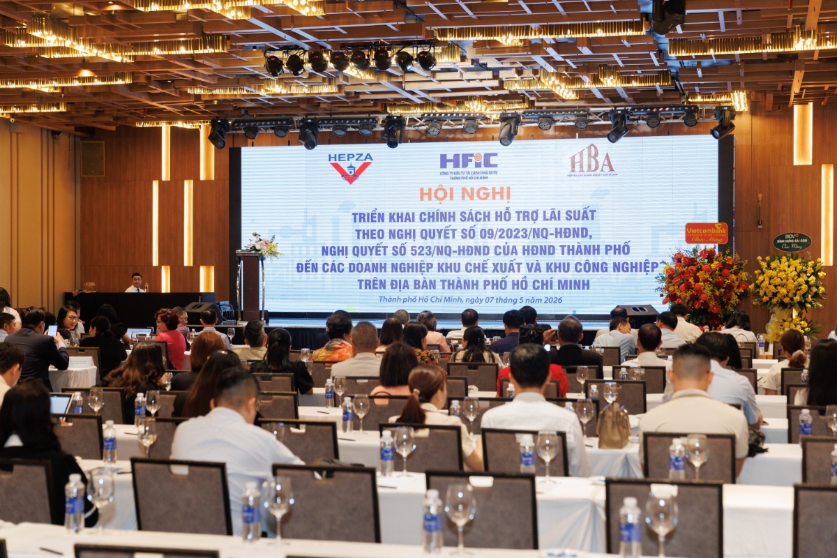 TP.Hồ Chí Minh triển khai gói hỗ trợ lãi suất lớn cho doanh nghiệp khu công nghiệp