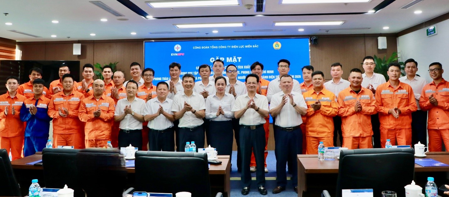 EVNNPC tôn vinh người lao động tiêu biểu và lan tỏa khát vọng đổi mới sáng tạo năm 2026