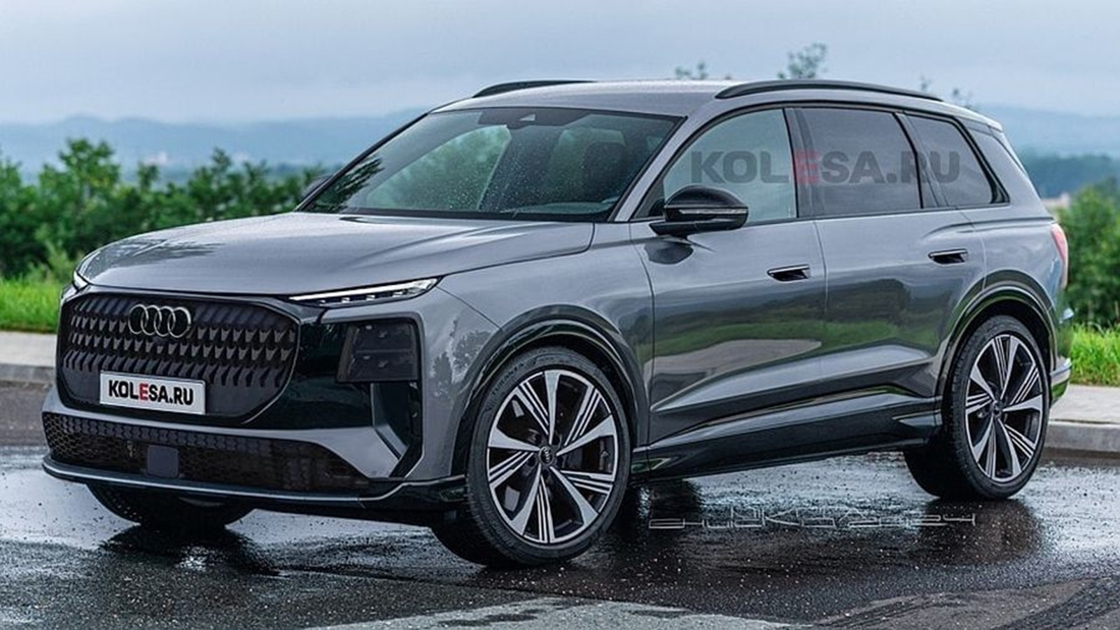 Audi Q9 chính thức lộ diện nội thất: "Phòng chờ hạng sang" đối đầu BMW X7 và GLS