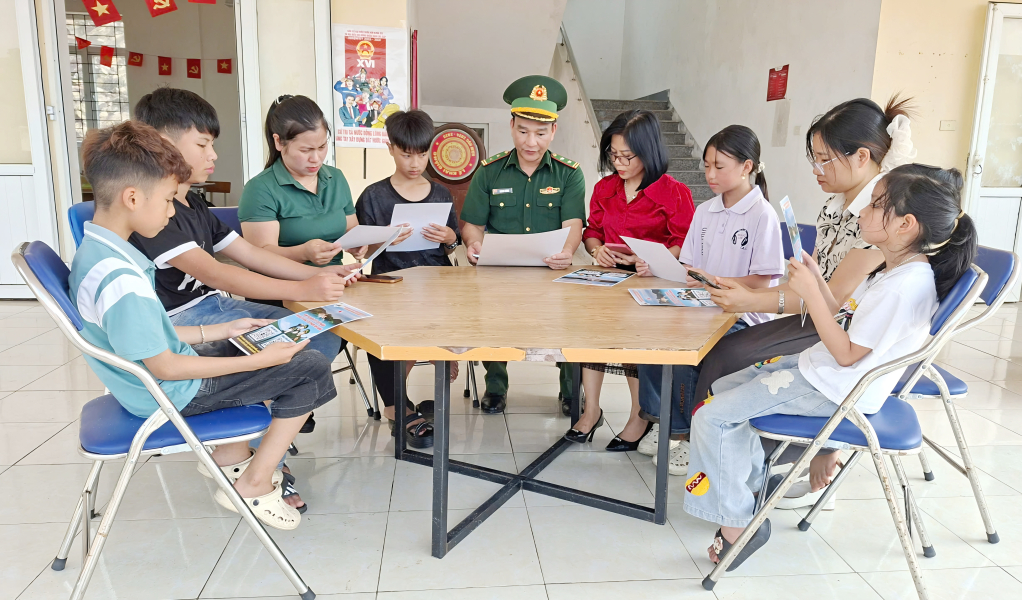 Đồn Biên phòng Đảo Trần: Ứng dụng quét mã QR để tiếp nhận tin báo