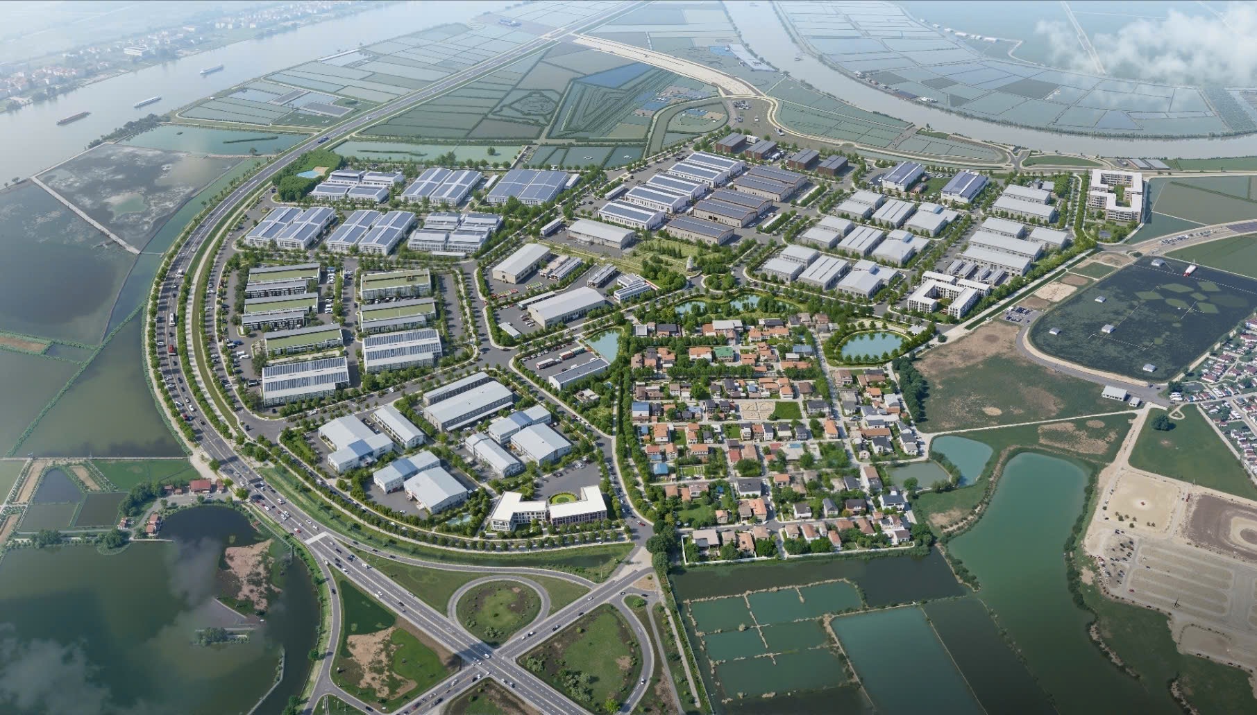 Khi đi vào hoạt động, Khu công nghiệp Nam Tràng Cát sẽ cung cấp cơ sở hạ tầng hiện đại, an toàn,... Khi đi vào hoạt động, Khu công nghiệp Nam Tràng Cát sẽ cung cấp cơ sở hạ tầng hiện đại, an toàn,...