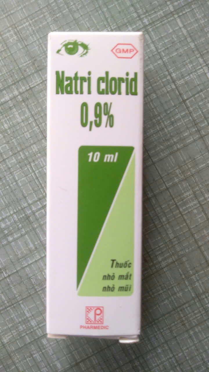 Thông báo thu hồi dung dịch nhỏ mắt Natri Clorid 0,9%