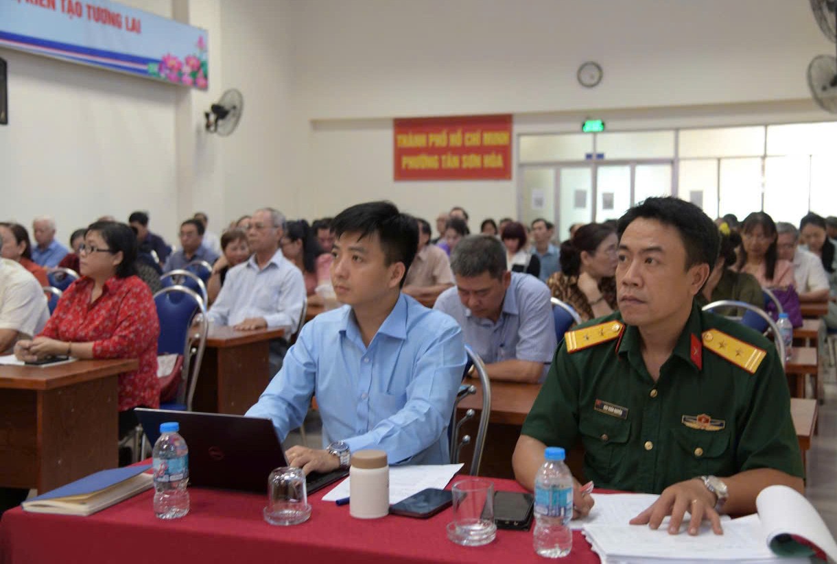 C&aacute;c đại biểu tham dư hội nghị tuy&ecirc;n truyền