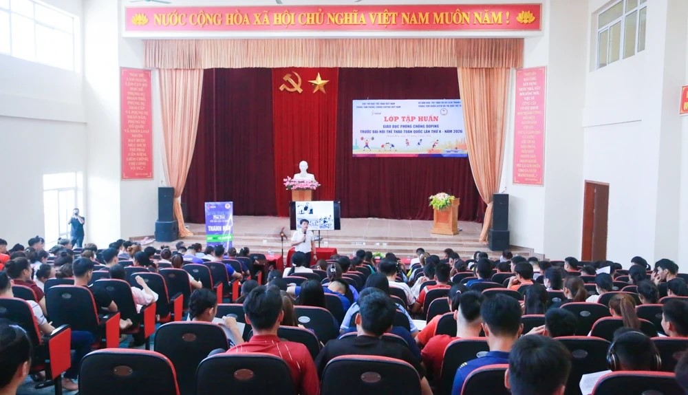 Tập huấn giáo dục phòng, chống Doping trước Đại hội thể thao toàn quốc lần thứ X năm 2026