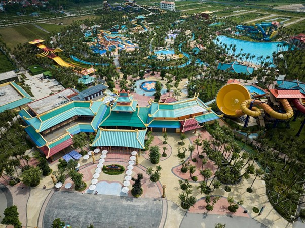 Sun World H&agrave; Nam ghi dấu ấn với cảm hứng kiến tr&uacute;c từ nghệ thuật m&uacute;a rối nước. Ảnh: &Aacute;nh Dương