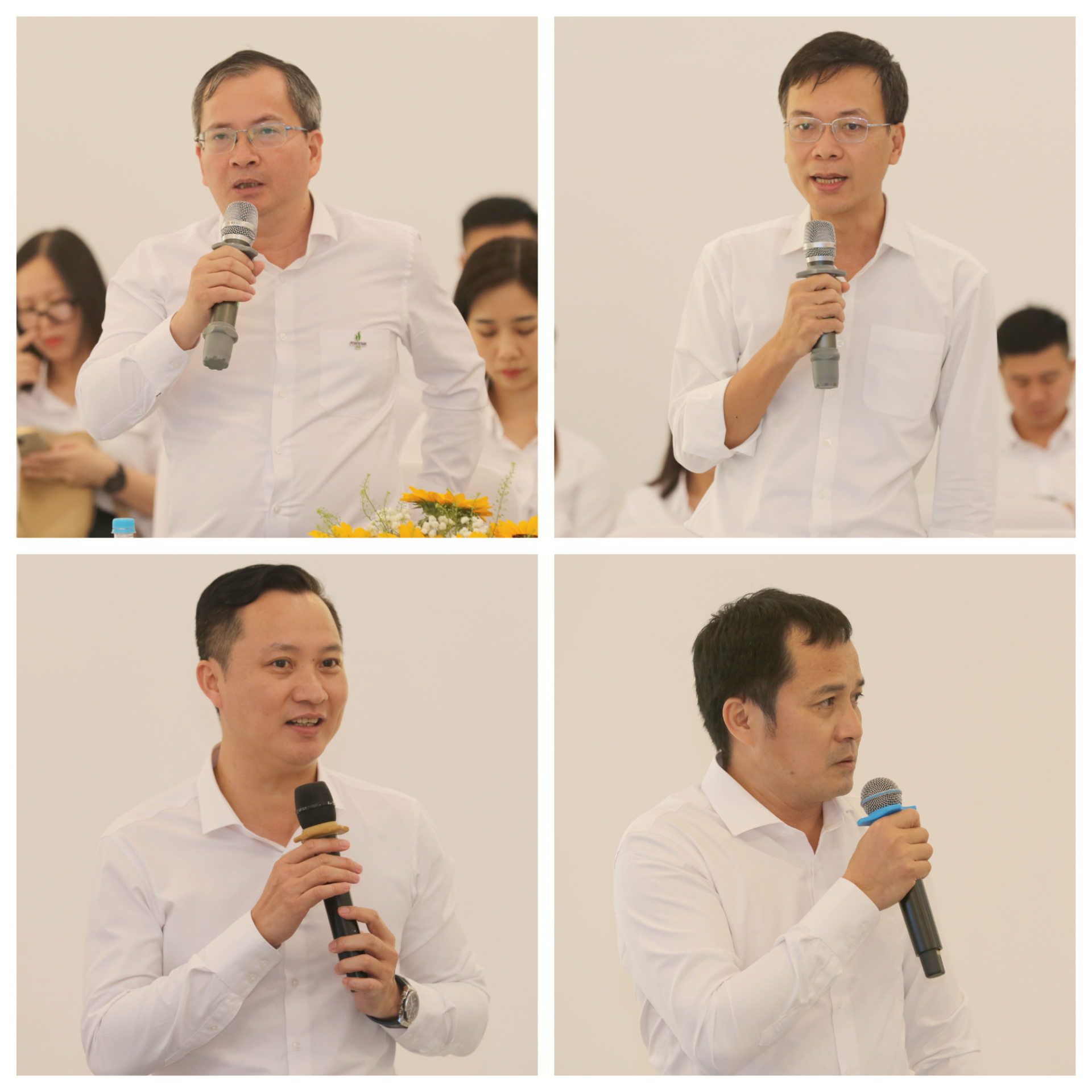 Đại diện l&atilde;nh đạo BSR đ&oacute;ng g&oacute;p &yacute; kiến gi&uacute;p BSR tăng tốc ph&aacute;t triển