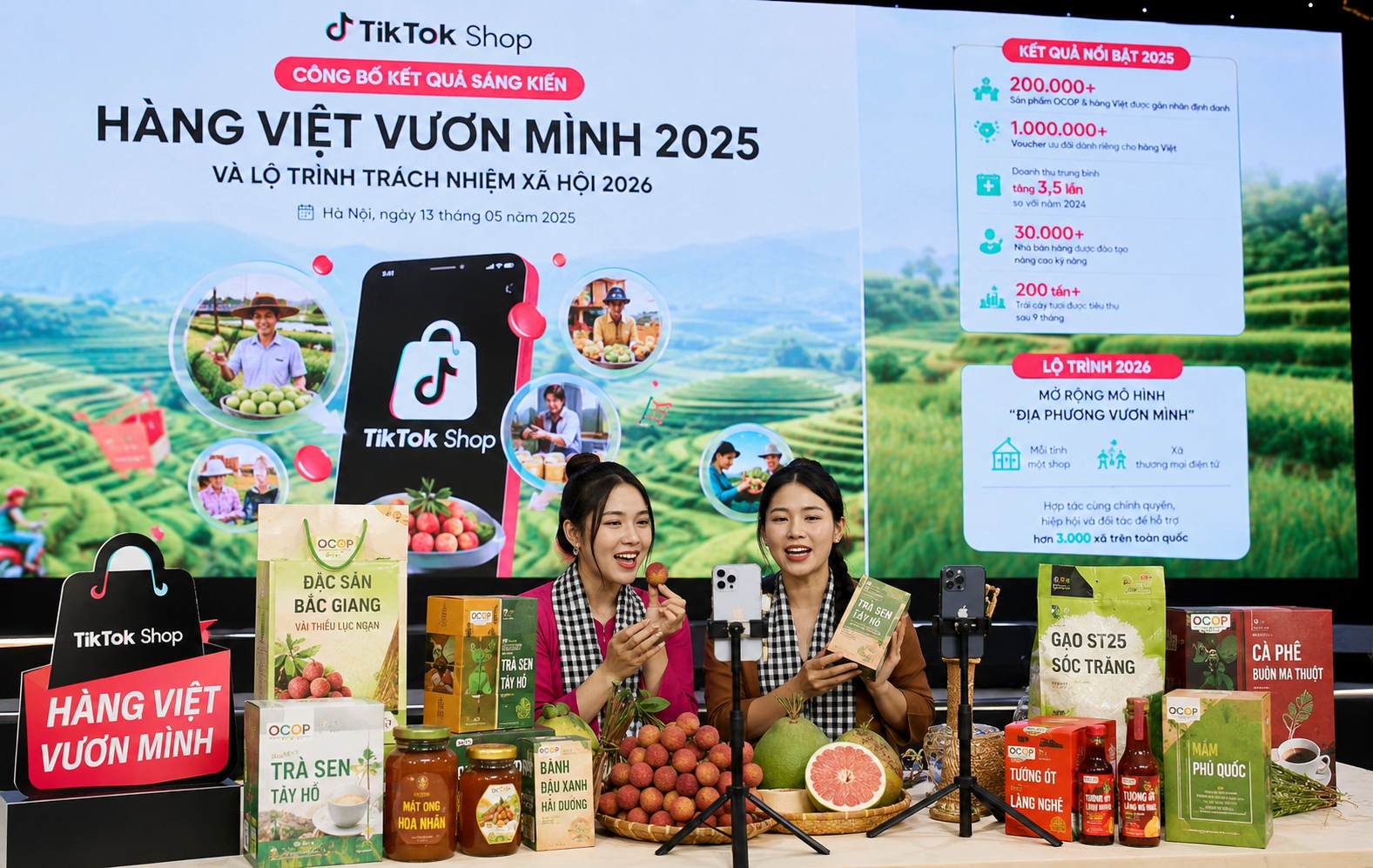 TikTok Shop tung gói hỗ trợ 100 tỷ đồng, mở rộng đầu ra cho hàng Việt trên thương mại điện tử