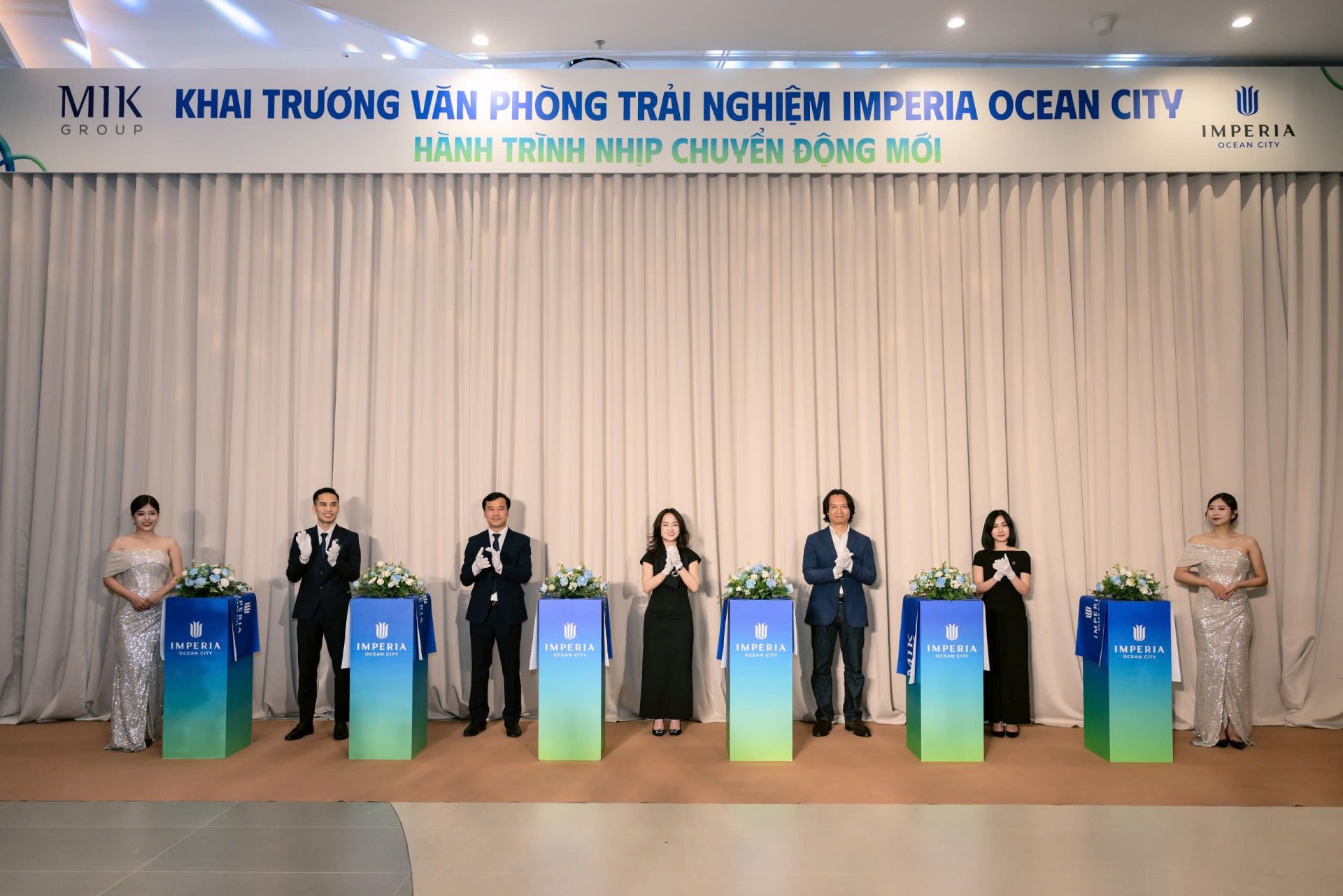 MIK Group ch&iacute;nh thức khai trương Văn ph&ograve;ng trải nghiệm Imperia Ocean City tại Ocean Park 2