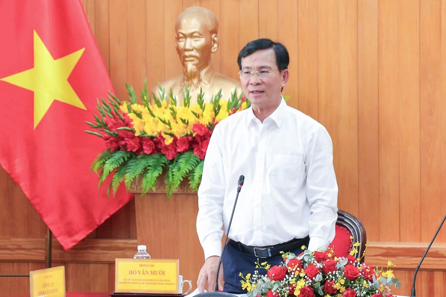 Chủ tịch UBND tỉnh Hồ Văn Mười khẳng định L&acirc;m Đồng sẽ tạo điều kiện tối đa để Sports Festival diễn ra th&agrave;nh c&ocirc;ng, chất lượng