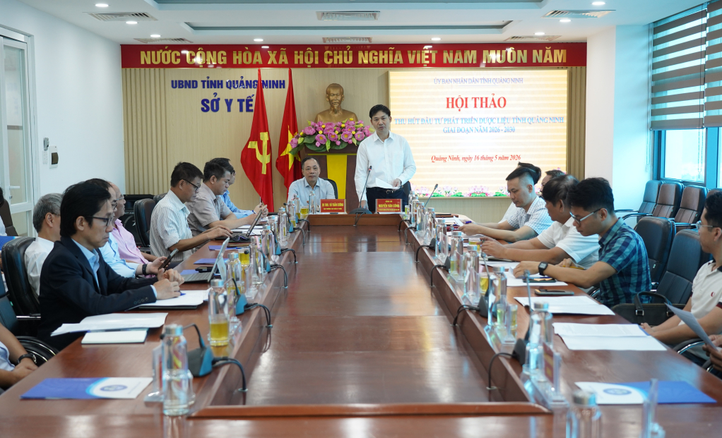 Hội thảo thu hút đầu tư phát triển dược liệu tỉnh Quảng Ninh giai đoạn 2026-2030