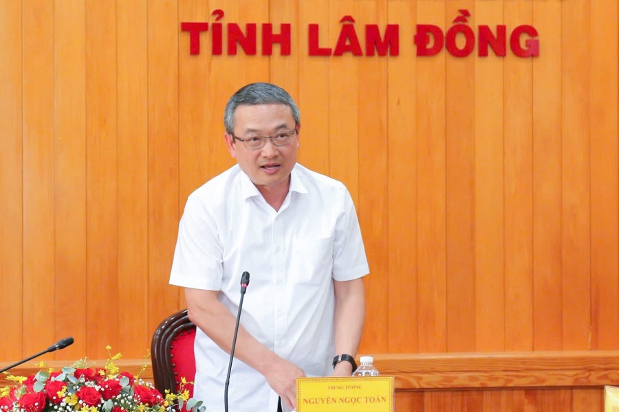 Trung tướng Nguyễn Ngọc To&agrave;n, Trợ l&yacute; Ủy vi&ecirc;n Bộ Ch&iacute;nh trị, Bộ trưởng Bộ C&ocirc;ng an, Ph&oacute; Chủ tịch Hiệp hội Thể thao C&ocirc;ng an nh&acirc;n d&acirc;n, Trưởng Ban Tổ chức Sports Festival năm 2026 th&ocirc;ng tin về lễ hội