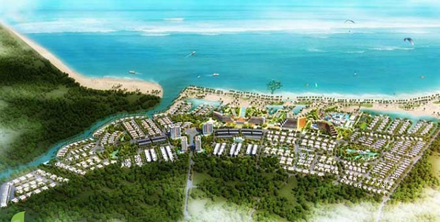 Tổng thể m&ocirc; h&igrave;nh Dự &aacute;n Hải Giang Merry Land Quy Nhơn.