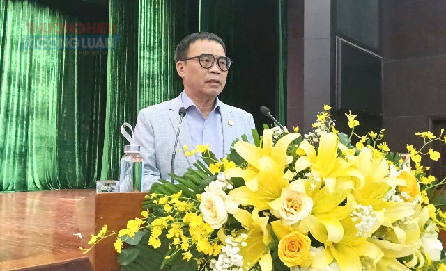 TS. KTS Phan Đăng Sơn - Chủ tịch Hội Kiến tr&uacute;c sư Việt Nam ph&aacute;t biểu kết luận hội thảo.