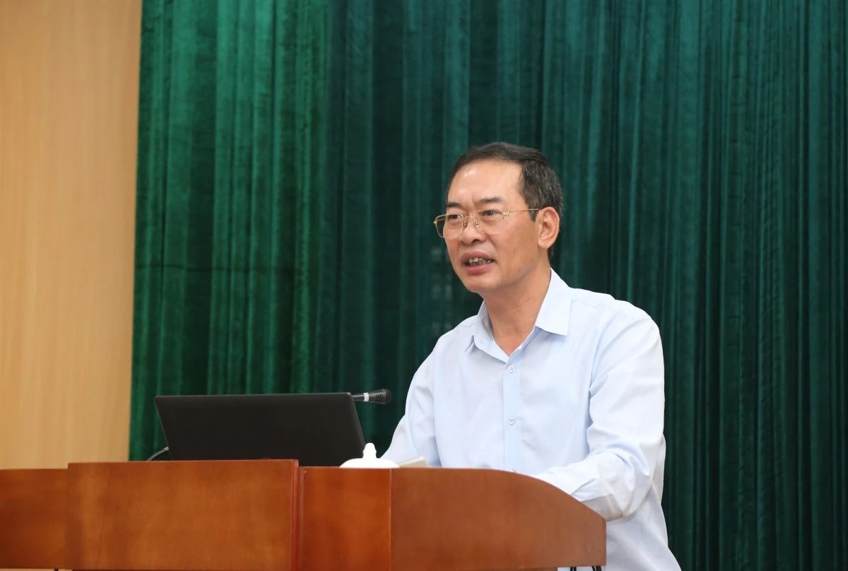 Ph&oacute; B&iacute; thư Tỉnh ủy, Chủ tịch Ủy ban MTTQ tỉnh Trịnh Tuấn Sinh ph&aacute;t biểu khai mạc hội nghị.