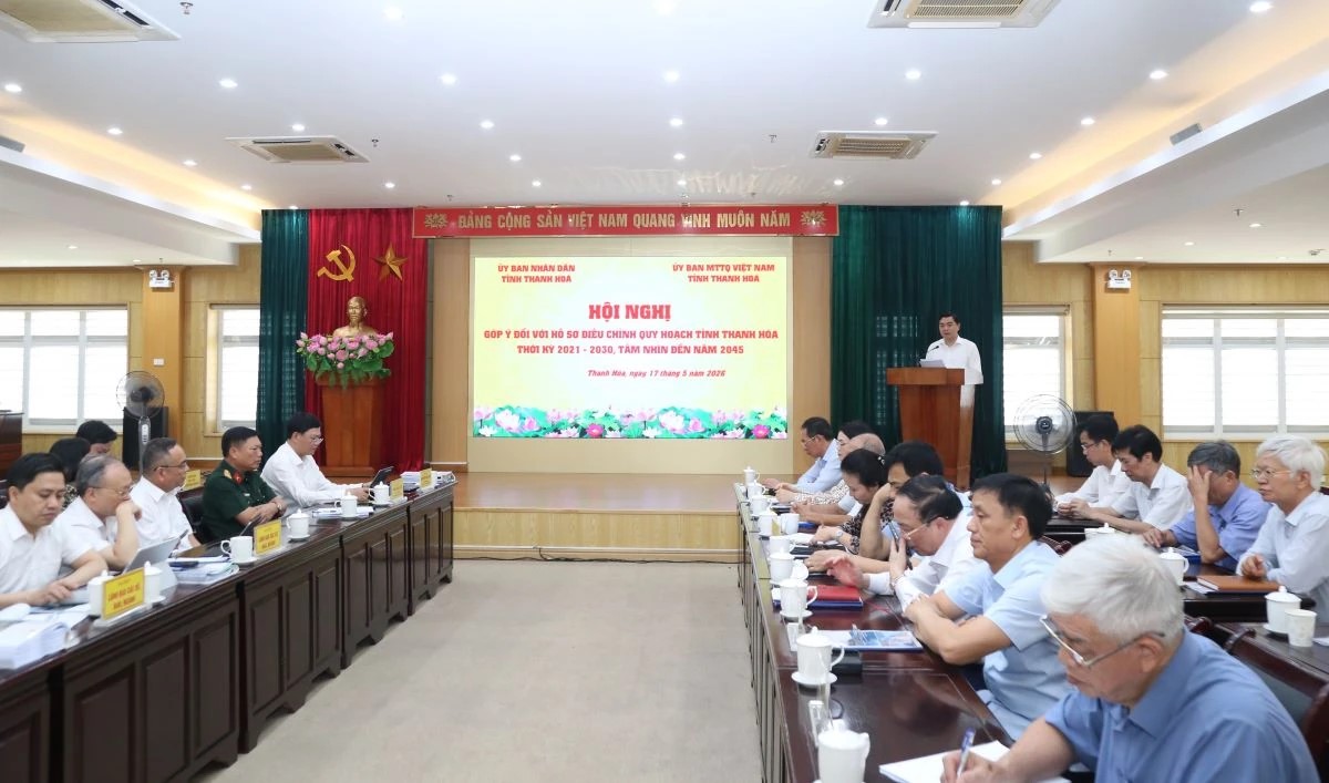 Rà soát, điều chỉnh, bổ sung quy hoạch tỉnh Thanh Hóa