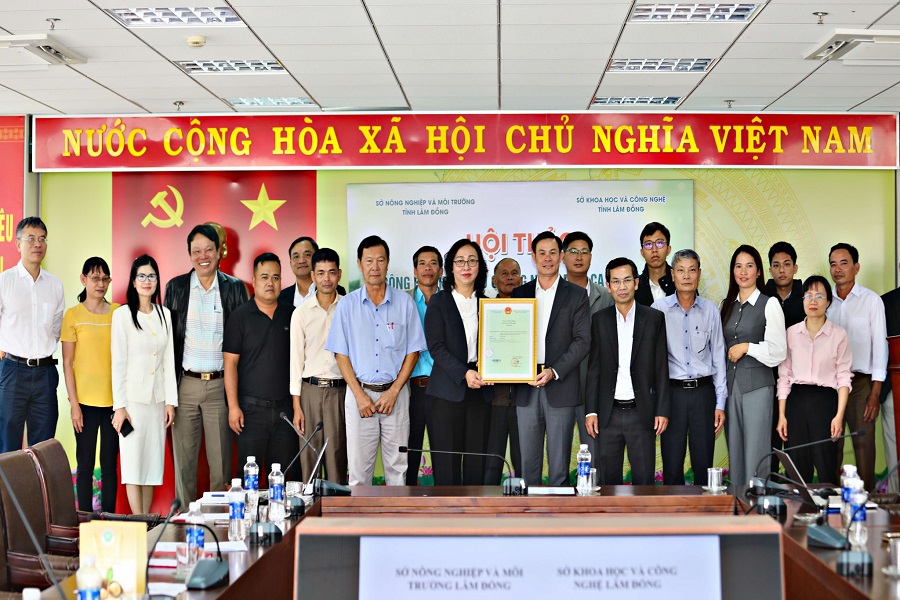 L&acirc;m Đồng ch&iacute;nh thức được Cục sở hữu Tr&iacute; tuệ - Bộ Khoa học v&agrave; C&ocirc;ng nghệ cấp Giấy chứng nhận đăng k&yacute; nh&atilde;n hiệu &ldquo;Mắc ca L&acirc;m Đồng&rdquo; v&agrave;o th&aacute;ng 4/2026