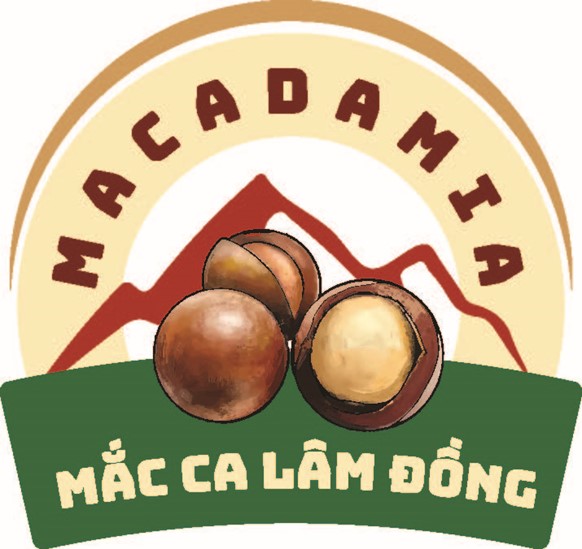 Mẫu nh&atilde;n hiệu chứng nhận Mắc ca L&acirc;m Đồng