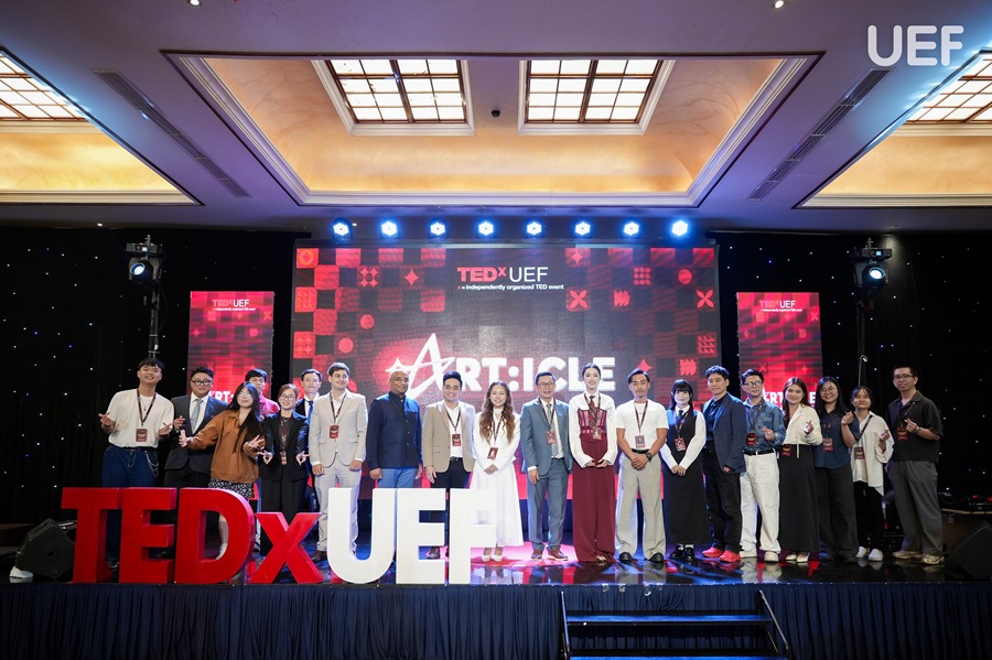 TEDx UEF 2026: Khi ý tưởng, sáng tạo và giá trị cá nhân được kết nối