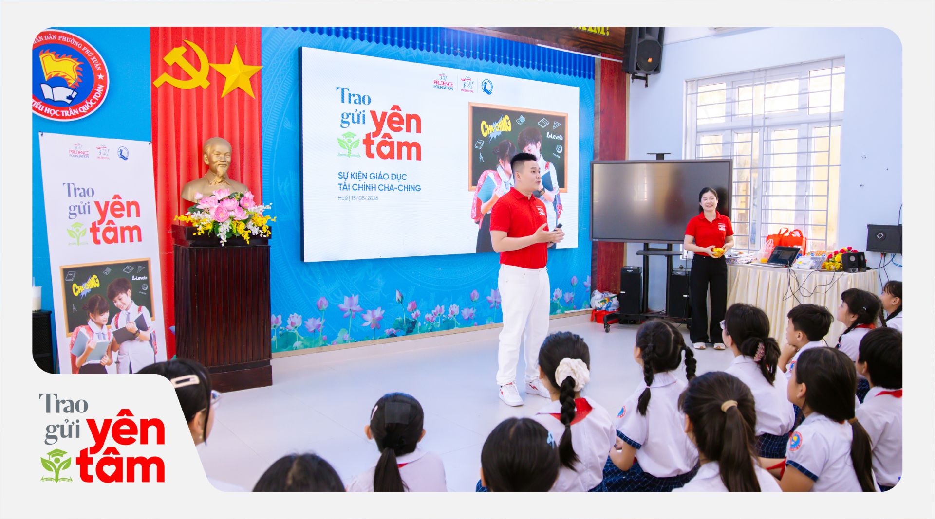 Chương trình Cha-Ching hướng tới giáo dục quản lý tài chính cho các em học sinh tiểu học Chương trình Cha-Ching hướng tới giáo dục quản lý tài chính cho các em học sinh tiểu học