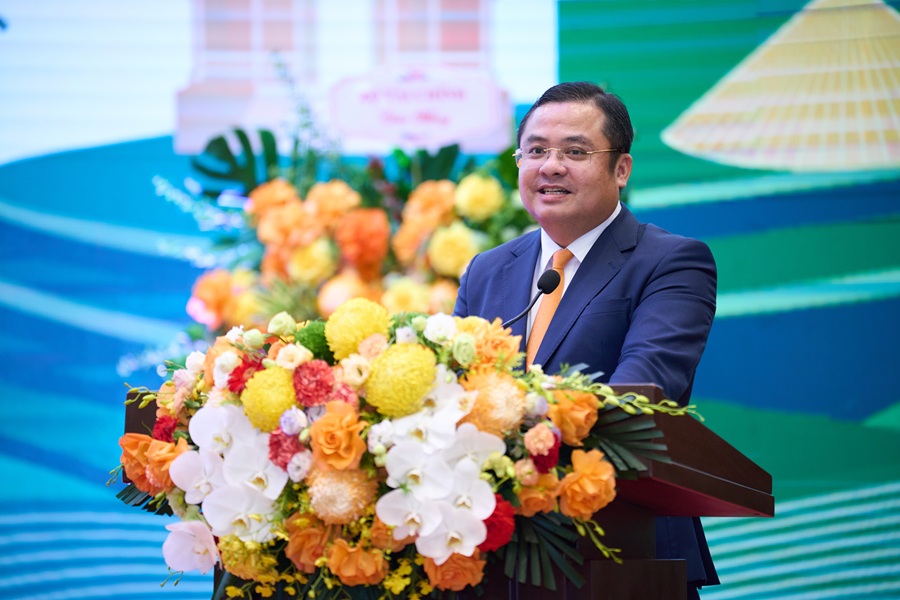 &Ocirc;ng Ph&ugrave;ng Quang Hiệp &ndash; B&iacute; thư Đảng ủy, Chủ tịch Hội đồng th&agrave;nh vi&ecirc;n Tập đo&agrave;n H&oacute;a chất Việt Nam ph&aacute;t biểu