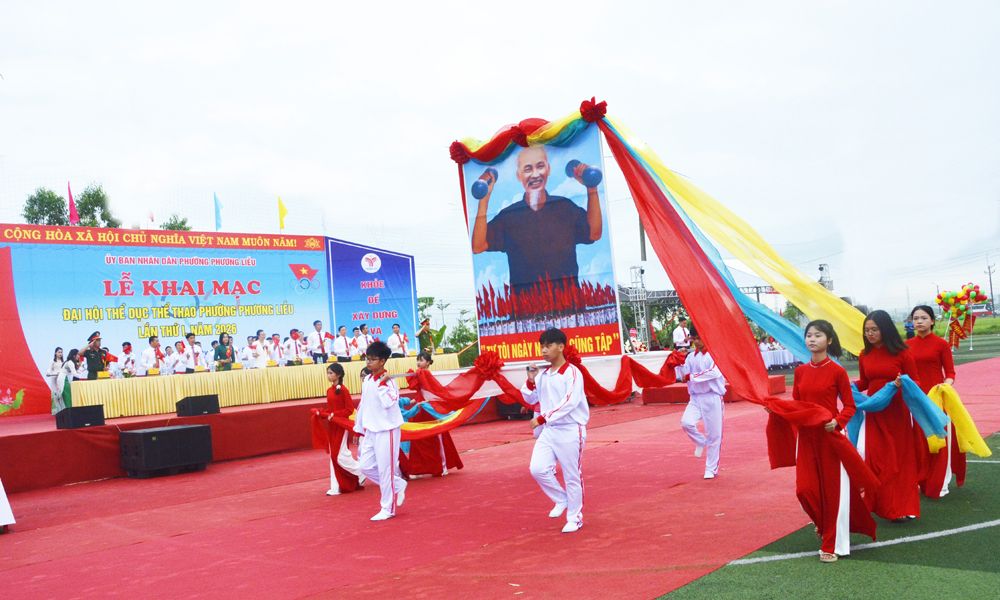 Bắc Ninh: Sôi nổi Đại hội Thể dục thể thao phường Phương Liễu