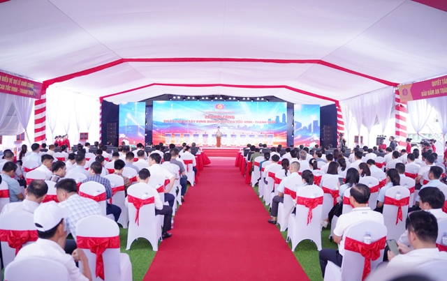 Nghệ An Khởi c&ocirc;ng cao tốc Vinh &ndash; Thanh Thủy gần 24.000 tỷ đồng.