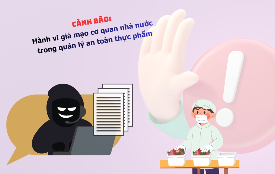 Cảnh báo giả mạo cơ quan chức năng để lừa đảo cơ sở kinh doanh thực phẩm tại Lào Cai