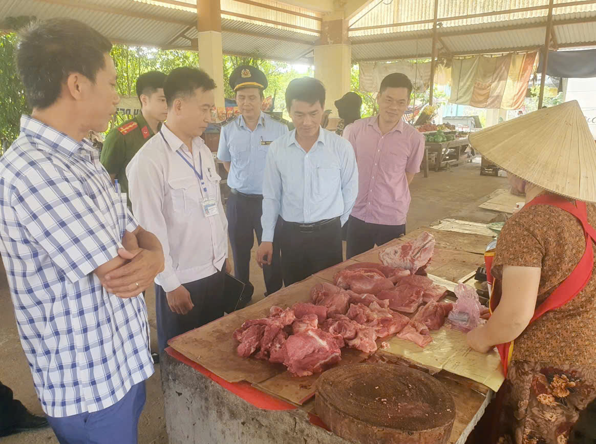 Quảng Trị kiểm tra hoạt động giết mổ, kinh doanh sản phẩm động vật trên địa bàn